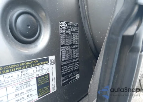 2020 Land Rover Range Rover Velar P250 R-Dynamic S из США, поврежденный, VIN SALYK2EX7LA271501